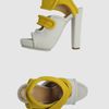 Balenciaga Platform Sandals in Yellow - Lyst