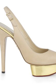 Charlotte Olympia Dolly Sling Back - Lyst