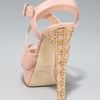 Dior Cannageheel Platform Sandal in Pink - Lyst
