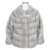 Forzieri Gray Mink Fur Jacket in Gray - Lyst
