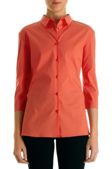 Jil Sander Button Front Blouse - Lyst