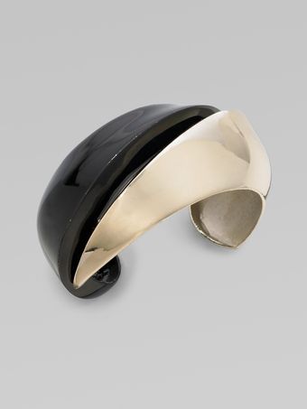 Vionnet Two-Tone Cuff Bracelet - Lyst