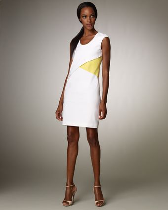 Piazza Sempione Geometric-paneled Dress - Lyst