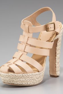 RED Valentino Fisherman Espadrille-heel Sandal - Lyst