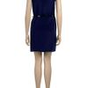 3.1 Phillip Lim V Neck Warped Front Belted Dress in Blue - Lyst