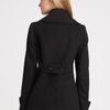Burberry Wool/cashmere Doublebreasted Coat in Black - Lyst