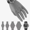 Cartier Calibre De Stainless Steel Watch On Alligator Strap in Black - Lyst
