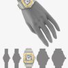 Cartier Santos Galbee Stainless Steel and 18k Yellow Gold Watch On Bracelet, Small in Gold - Lyst