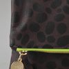 Clare Vivier Fold Over Clutch in Animal (brown)