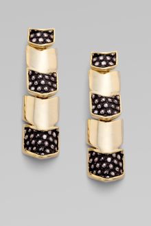 Kara By Kara Ross 14k Goldplated Vertebrae Earring - Lyst