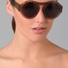 Karen Walker Bunny Sunglasses in Brown - Lyst