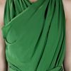 Lanvin Silk Dress in Green - Lyst