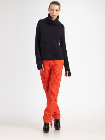  Cashmere Aviator Turtleneck 