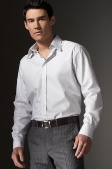 Versace Circle Jacquard Woven Shirt - Lyst