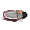 Yves Saint Laurent Colorblock Sling Pump in Brown (clay/ red/ black suede) - Lyst