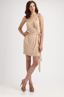 Haute Hippie Jersey Halter Dress - Lyst