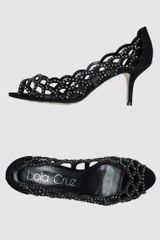 Lola Cruz Pumps With Open Toe