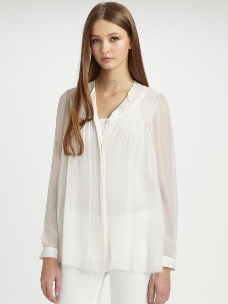 Sheer white button down blouse Sheer White Blouses. Showing 40 of 53 results that match your query. Tops Ladies Cold Shoulder T Shirt Blouses. Add To Cart. There is a problem adding to cart. Please try again. Product - Women Sheer Designed Sleeves Shirts and Blouse White. Product Image. Price $ 20 Items sold by loadingtag.ga that are marked eligible on the product and.