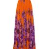 Giambattista Valli Floralprint Silkchiffon Gown in Orange (floral) - Lyst
