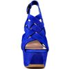Jessica Simpson Petra  Blue Iris Suede in Blue - Lyst