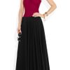 Lanvin Asymmetric Ruched Swimsuit in Brown (raspberry) - Lyst