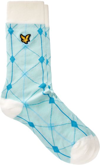  Vintage Diamond Pattern Socks 