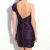 Vera Wang Lavender Stretch Satin One Should Sheath Dress in Purple (aubergine) - Lyst