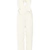 Alexander Wang SatinTwill Overall Jumpsuit in Beige - Lyst