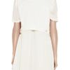Alexander Wang Foilappliqué Denim Vest in Beige (white) - Lyst