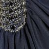 Azzaro Leoni Crystalembellished Silk Gown in Blue (navy) - Lyst