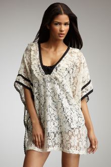 Betsey Johnson Lace Is More Coverup - Lyst