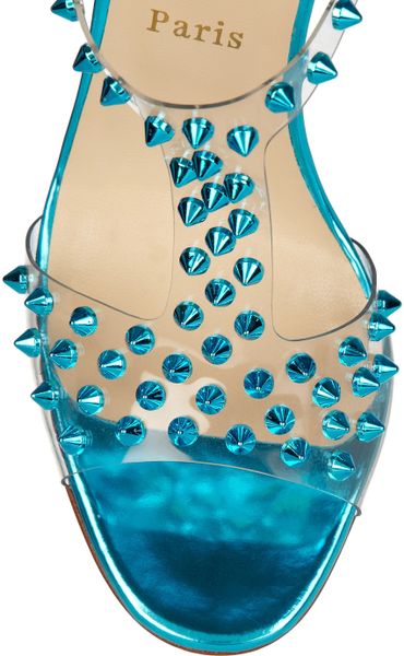 christian louboutin turquoise