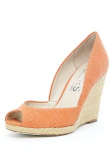 Michael Kors Korsvail Canvas Wedge - Lyst