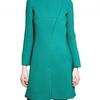 Alberta Ferretti Wool Crepe Coat in Blue (turquoise) - Lyst