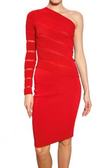 Antonio Berardi One Shoulder Milano Stitch Dress - Lyst