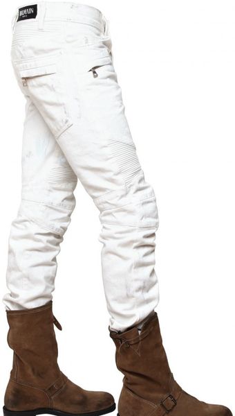 White balmain jeans men Check out an exclusive selection of men's fashion jeans for ultimate cool guy looks. Shop from a range of cuts and designs from avant-garde biker jeans,replica jeans,dry jeans,bootcut jeans,slim jeans,skinny jeans and straight jeans.