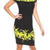Blumarine Fringed Off The Shoulder Viscose Knit Dress in Black - Lyst