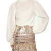 Blumarine Cotton Silk Muslin Shirt in White - Lyst