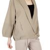 Christophe Lemaire Cotton Seersucker Jacket in Green (khaki) - Lyst