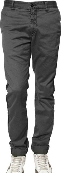Closed 18cm Side Bands Cotton Gabardine Trousers - Lyst