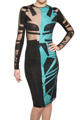 David Koma Devorè Viscose Dress
