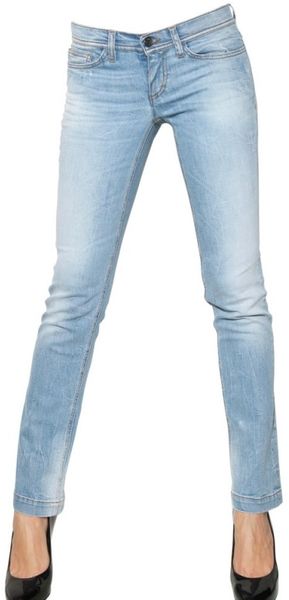 Dolce & Gabbana Girly Washed Denim Jeans - Lyst