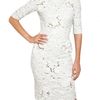 Erdem Beaded Embroidered 3d Macrame Dress in White - Lyst