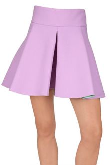 Fausto Puglisi Flared Wool Crepe Skater Skirt - Lyst