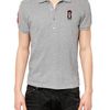 John Galliano Embroidery Piquet Polo in Gray for Men (grey) - Lyst