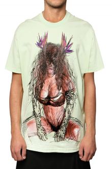 Givenchy Pin Up Printed Jersey Oversized T-shirt - Lyst