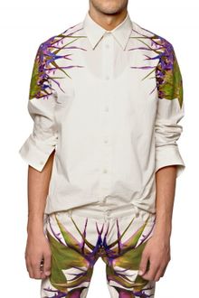 Givenchy Birds Of Paradise Cotton Poplin Shirt - Lyst