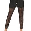 Jo No Fui Cotton Lace Cropped Track Trousers in Black - Lyst
