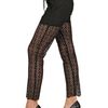 Jo No Fui Cotton Lace Cropped Track Trousers in Black - Lyst