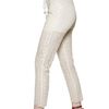 Jo No Fui Cotton Lace Cropped Track Trousers in White - Lyst
